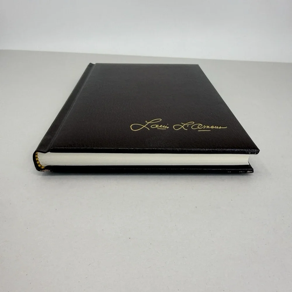 The Sackett Brand Louis LAmour Collection Vintage Leatherette Bantam Hardcover